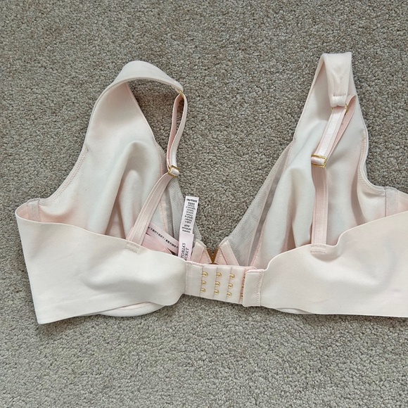 Victoria's Secret unlined full coverage bra in blush pink, size 36DDD - Picture 2 of 8